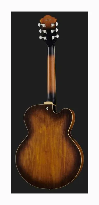 Ibanez AF55L-TF, cuerpo y acabado en primer plano
