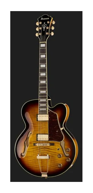 Ibanez AF95FM-AYS, selector de pastillas y jack de salida
