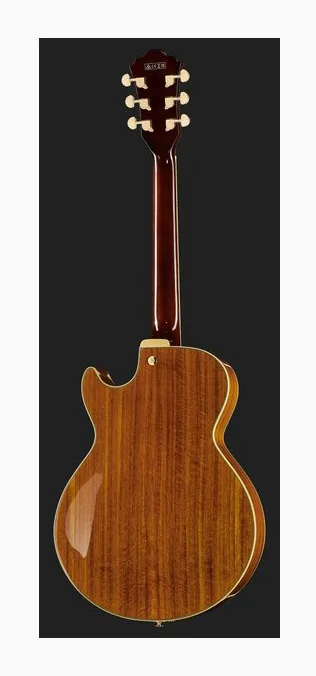 Ibanez AG95K-NT, curvas del cuerpo vistas desde arriba