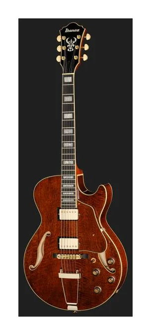 Ibanez AG95MG-DA, curvas del cuerpo vistas desde arriba