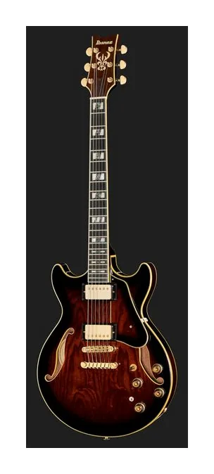Ibanez AM153QA-DBS, cejuela y primeras posiciones del diapasón