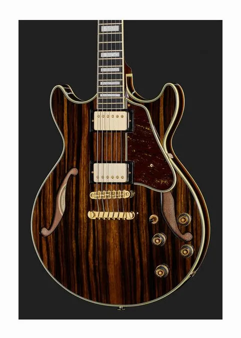Ibanez AM93ME-NT, perfil lateral del cuerpo