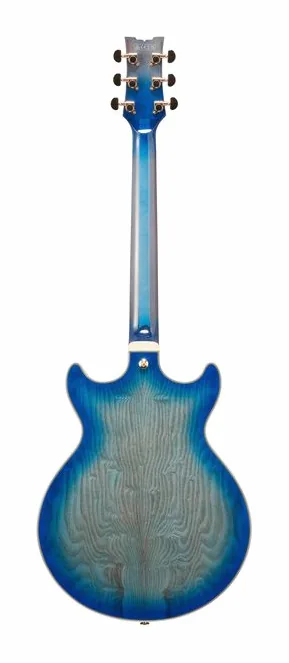 Ibanez AM93QA-JBB, mástil y diapasón vistos de lado