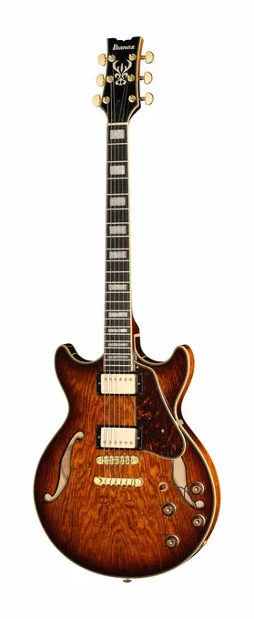 Ibanez AM93QA-VVH fotografiado de frente