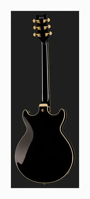 Ibanez AMH90-BK, cejuela y primeras posiciones del diapasón