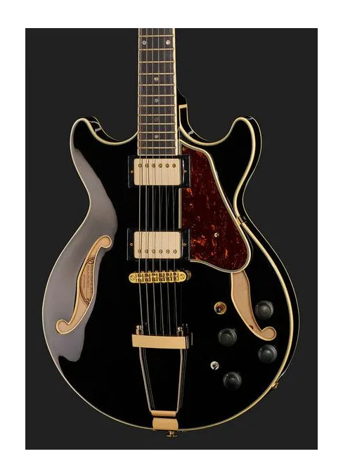 Ibanez AMH90-BK, pastillas y mandos de control