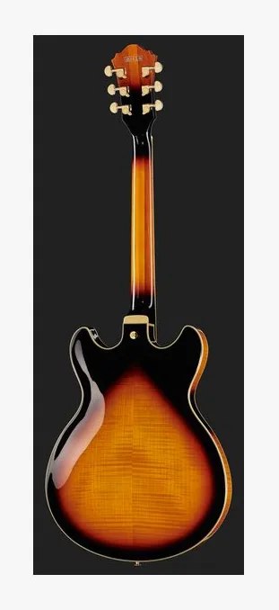 Ibanez AS113-BS, pala con clavijeros y logotipo