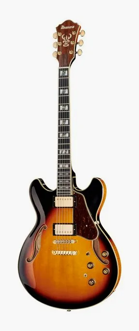 Ibanez AS113-BS visto de frente