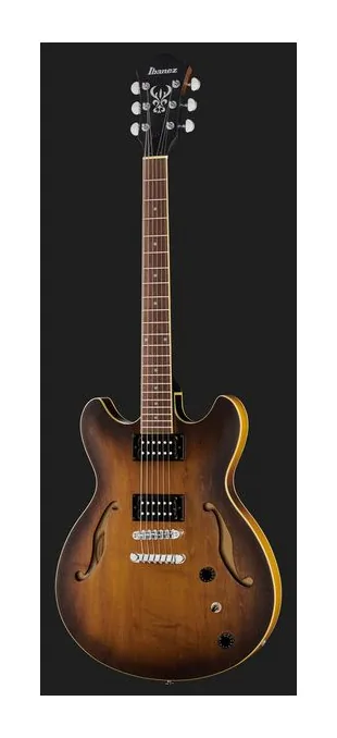 Ibanez AS53-TF, curvas del cuerpo vistas desde arriba
