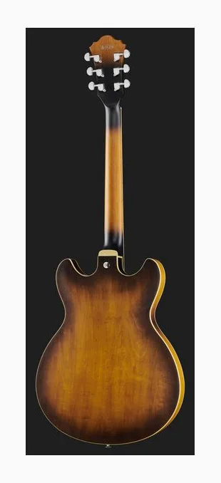 Ibanez AS53-TF, perfil lateral del cuerpo