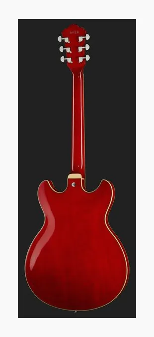 Ibanez AS73-TCD, vista trasera del cuerpo