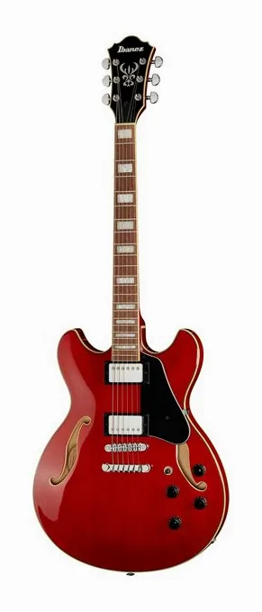 Ibanez AS73-TCD fotografiado de frente