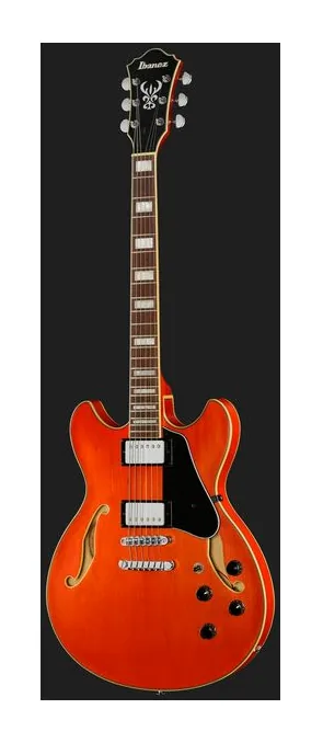 Ibanez AS73-TTF, pastillas y mandos de control