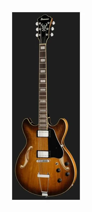 Ibanez AS7328-TBC, pala con clavijeros y logotipo