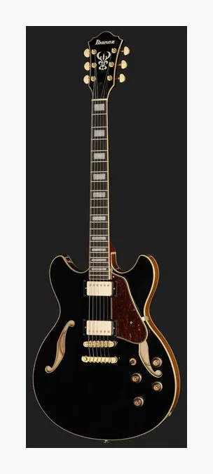 Ibanez AS93BC BK, pala con clavijeros y logotipo