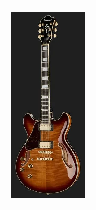 Ibanez AS93FML-VLS, selector de pastillas y jack de salida