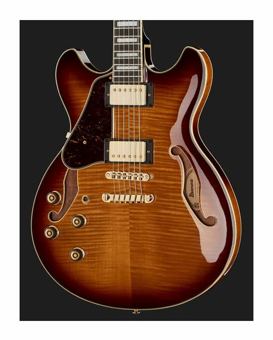 Ibanez AS93FML-VLS, vista trasera del cuerpo