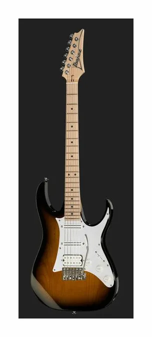 Ibanez AT100CL-SB, cuerpo y acabado en primer plano