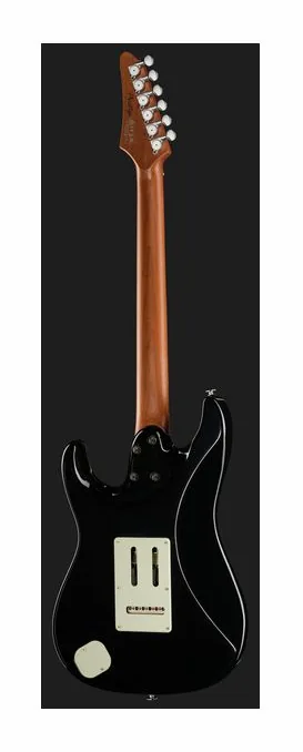 Ibanez AZ2203N-BK, pala con clavijeros y logotipo
