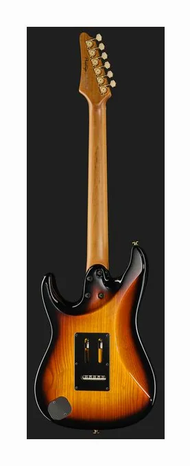 Ibanez AZ2204AG-TFB, pala con clavijeros y logotipo