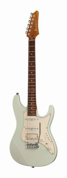 Ibanez AZ2204NW-MGR Prestige en primer plano frontal