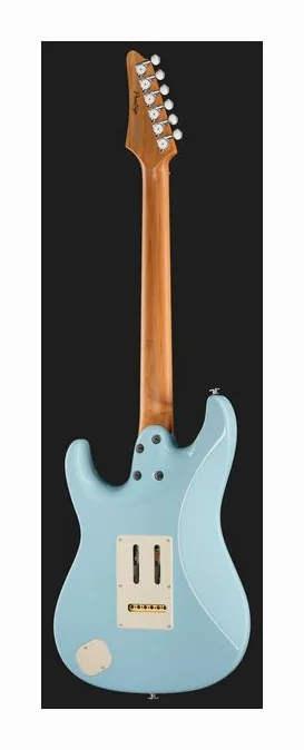Ibanez AZ2204NW-SFB, curvas del cuerpo vistas desde arriba
