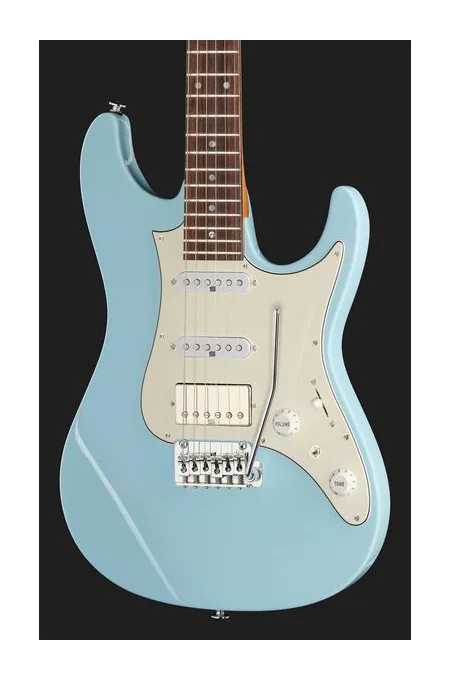 Ibanez AZ2204NW-SFB, vista trasera del cuerpo