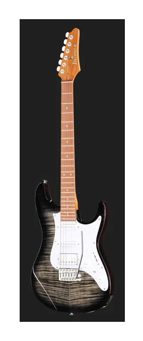 Ibanez AZ22S1F-TKS, pala con clavijeros y logotipo