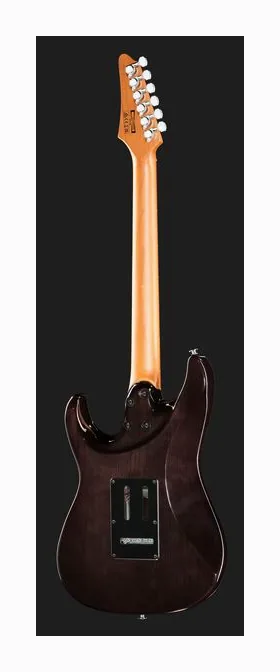 Ibanez AZ22S1F-TKS, curvas del cuerpo vistas desde arriba