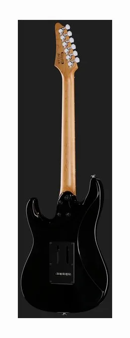 Ibanez AZ22S2-BK, pala con clavijeros y logotipo