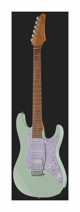 Ibanez AZ22S2-MGR, pala con clavijeros y logotipo