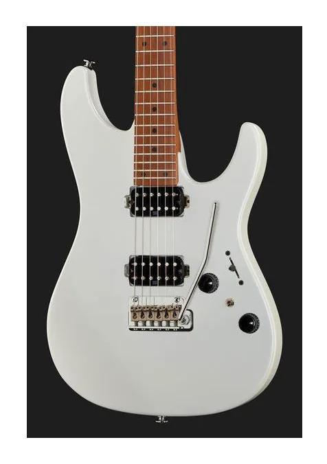 Ibanez AZ2402-PWF, perfil lateral del cuerpo