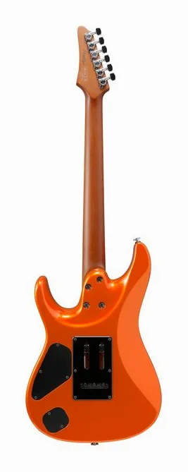 Ibanez AZ2402-ROM, curvas del cuerpo vistas desde arriba