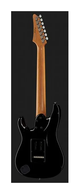 Ibanez AZ24047-BK, curvas del cuerpo vistas desde arriba