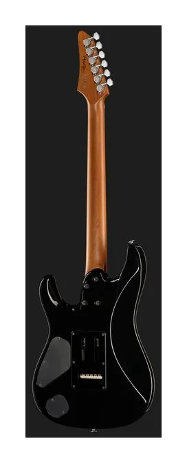 Ibanez AZ2407F-BSR, perfil lateral del cuerpo