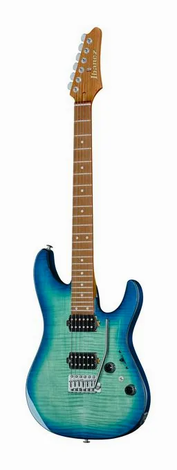 Ibanez AZ24S1F-TXB visto de frente