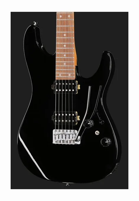 Ibanez AZ24S2-BK, cejuela y primeras posiciones del diapasón