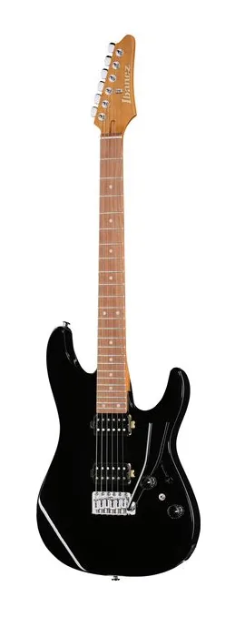 Ibanez AZ24S2-BK fotografiado de frente