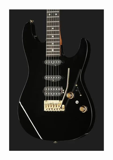 Ibanez AZ26P1-BK, puente y clavijeros de afinación