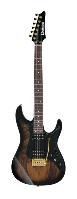 Ibanez AZ41P1EW-NGT encuadrado de frente sobre fondo neutro