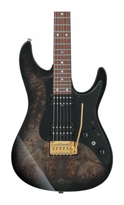 Ibanez AZ41P1PB-TGB, perfil lateral del cuerpo