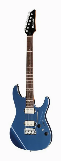 Ibanez AZ42P1-PBE encuadrado de frente sobre fondo neutro