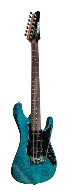 Ibanez AZ447P1QM-COB, cuerpo y acabado en primer plano