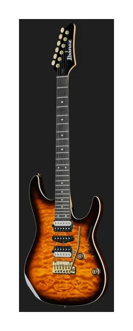 Ibanez AZ47P1QM-DEB, vista trasera del cuerpo