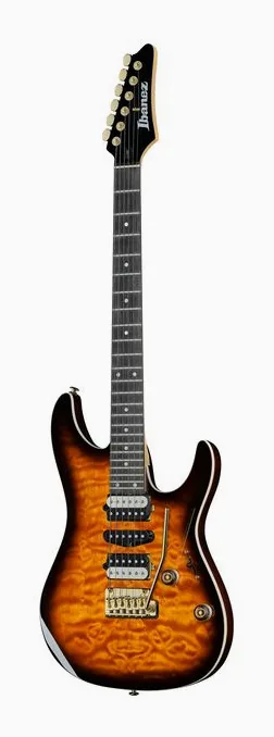 Ibanez AZ47P1QM-DEB visto de frente