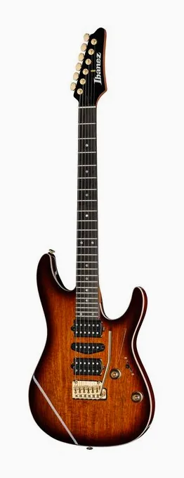 Ibanez AZ47P2K-DEB fotografiado de frente