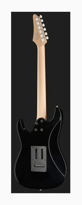 Ibanez AZES40B-BK, mástil y diapasón vistos de lado