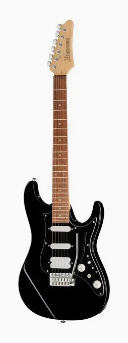 Ibanez AZES40B-BK visto de frente