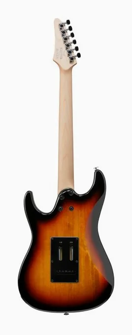 Ibanez AZES40B-TSN, mástil y diapasón vistos de lado