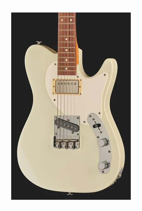 Ibanez FLATV2-MSN, pala con clavijeros y logotipo